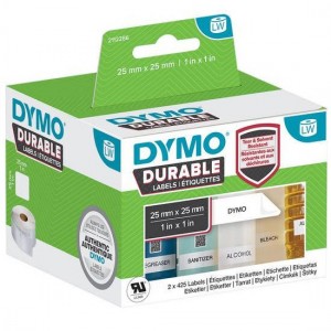 DYMO Kauakestvad tööstuslikud etiketid 25 x 25 mm / (1933083) - 1933083