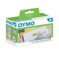 DYMO Sildid 28 x 89 mm / 4 värvi (99011 / S0722380)