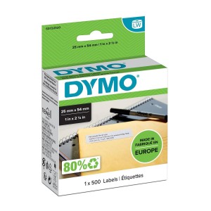 DYMO Sildid apteegile 25 x 54 mm / valge (11352 / S0722520)