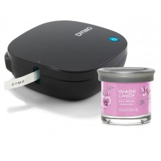 DYMO LetraTag 200B sildiprinter Bluetooth (2172855) + Yankee Candle Wild Orchid küünal