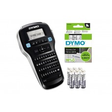 DYMO LabelManager 160 Etiketiprinter (S0946340) + D1 12mm x 7m lint + Elemendid
