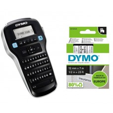 DYMO LabelManager 160 Etiketiprinter (S0946340) + D1 12mm x 7m lint