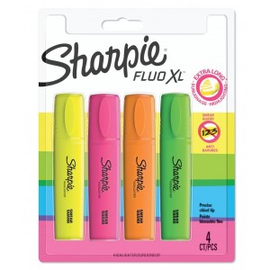 Sharpie markerid Fluo XL 4 tk. - 1825662 Sharpie markerid Fluo XL 4 tk. - 1825662