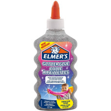 Elmer's Glitter Glue klej z brokatem srebrny