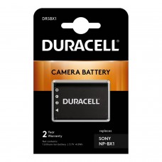 Duracell DRSBX1 3,7 V 1090 mAh liitiumioonaku – Sony NP-BX1, CYBER-SHOT, ACTION-CAM, HANDYCAM, MV1 muusika