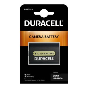 Duracell DR9700A aku - Aku Sony NP-FH50 jaoks Duracell DR9700A aku - Aku Sony NP-FH50 jaoks