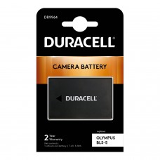 Duracell DR9964 7,4 V 1100 mAh liitiumioonaku – Olympus BLS-5, BLS-50, OM-D, PEN, Stylus