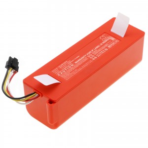 Asendusaku Xiaomi Roborock BRR-2P4S-5200D 14.4V 5200mAh Li-Ion aku Roborock T4 S50 S51 S55 T60 T61 jaoks BRR-2P4S-5200D 14.4V 5200mAh Li-Ion aku Roborock T4 S50 S51 S55 T60 T61