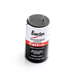 Aku 0810-0004 Enersys Hawker Cyclon Cell D 2V 2.5Ah hooldusvaba aku Enersys Hawker Cyclon Cell D 2V 2.5Ah.