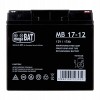 AGM MegaBat 17-12 12 V 17 Ah aku häiresüsteemidele, UPS-seadmetele, kassadele ja videovalvesüsteemidele