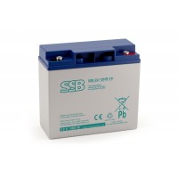 AGM SSB SBL22-12HR V0 12 V 22 Ah M5 võimsusakku UPS-i, varutoite, häiresüsteemide ja meditsiiniseadmete jaoks AGM SSB SBL22-12HR V0 12 V 22 Ah M5 võimsusakku UPS-i, varutoite, häiresüsteemide ja meditsiiniseadmete jaoks