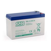 AGM SSB SBL9-12HR V0 12 V 9 Ah F2 võimsusakku UPS-seadmetele APC, Ever, Fideltronic, Eaton Powerware AGM SSB SBL9-12HR V0 12 V 9 Ah F2 võimsusakku UPS-seadmetele APC, Ever, Fideltronic, Eaton Powerware