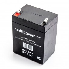 Patarei Multipower MP2.9-12 12V 2.9Ah AGM hooldusvaba