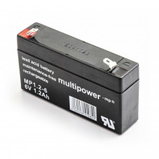 Patarei Multipower MP1.2-6 6V 1,2Ah VDs AGM hooldusvaba