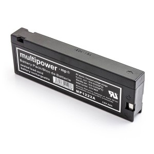 Multipower MP1222A 12V 2.0Ah asendusaku VW-VBM7E, VW-VBM10E, LC-SA123R3BG, VW-VB30, PV-BP88A, FORBATT FB1233 jaoks.