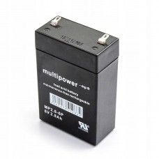 Multipower MP2.8-6P 6V 2.8Ah AGM hooldusvaba aku