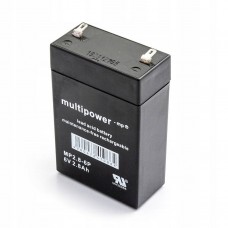 Patarei Multipower MP2.8-6P 6V 2,8Ah AGM hooldusvaba