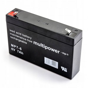 Multipower MP7-6 6V 7Ah AGM hooldusvaba aku