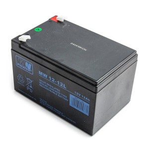 Aku MW Power MW 12-12L 12V 12Ah AGM on ette nähtud UPS APC, Ever, Fideltronik, Eaton Powerware