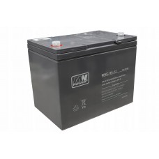MW Power MWC 80-12 12 V 80 Ah AGM M8 hooldusvaba aku tsükliliseks ja puhvri kasutamiseks