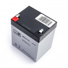 Aku MW Power MWS 5-12 12V 5.0Ah AGM hooldusvaba aku alrm jaoks Aku MW Power MWS 5-12 12V 5.0Ah AGM hooldusvaba aku alrm jaoks