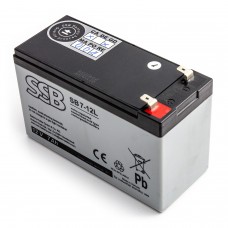 SSB SB 12-7 12V 7Ah F2 AGM hooldusvaba aku 12V 7Ah