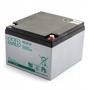 SSB SBL 28-12i 12V 28Ah AGM hooldusvaba aku puhvritoimimiseks SSB SBL 28-12i 12V 28Ah AGM hooldusvaba aku puhvritoimimiseks