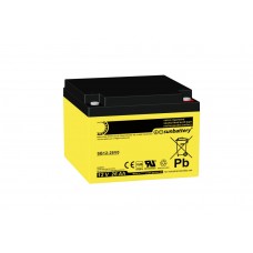 SUN aku SB12-26V0 Vds 12V 26Ah AGM hooldusvaba aku