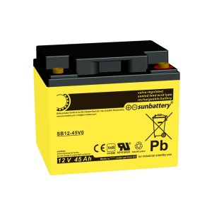 SUN Battery SB12-45V0 Vds 12 V 45 Ah AGM hooldusvaba aku