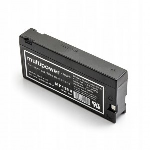 Multipower MP1250 12V 2.0Ah Aku LC-SD122PU, VW-VBF2E, EPP-130C, PV-50BP, VSB0016 jaoks.