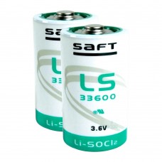2 x Patarei liitium SAFT LS33600 LiSOCl2 3,6V 17000mAh SL-780, SL-2780, TL-5930, ER34615S, XL-205L, SB-D02