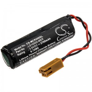 Patarei liitium on ette nähtud Mitsubishi CR1 CR2 CR3 M500 M600 3,6V 2700mAh LS14500-MER ER6V-C4 K07RBK215701 BKO-NC2157H01