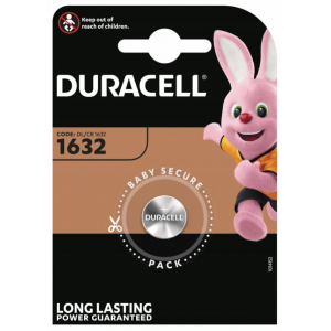 Patarei liitium Duracell CR1632 DL1632 ECR1632 3V auto pultide jaoks