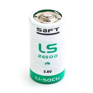 SAFT LS26500 / STD Li-SOCl2 3.6V 7700mAh liitiumaku - ER26500, TL-4920, SL-2770, SL-770, XL-140F SAFT LS26500 / STD Li-SOCl2 3.6V 7700mAh liitiumaku - ER26500, TL-4920, SL-2770, SL-770, XL-140F