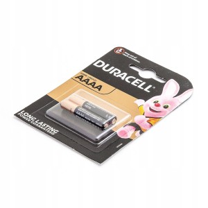 Leelispatarei Duracell LR61, AAAA, 25A, LR8D425, MN2500, MX2500, E96 1.5V 2B Leelispatarei Duracell LR61, AAAA, 25A, LR8D425, MN2500, MX2500, E96 1.5V 2B