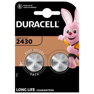 Liitiumaku Duracell CR2430 DL2430 ECR2430 3V 2BL