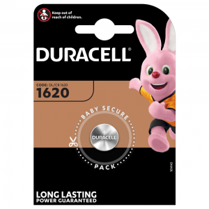 Liitiumaku Duracell DL1620 3V - CR1620, BR1620, ECR1620