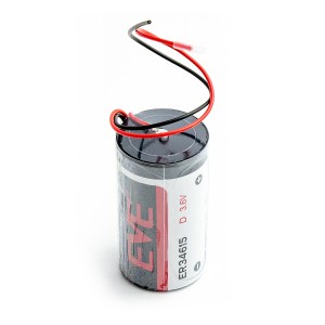 EVE ER34615/FL 3,6 V 19 000 mAh Li-SOCl₂ D liitiumaku juhtmetega EVE ER34615/FL 3,6 V 19 000 mAh Li-SOCl₂ D liitiumaku juhtmetega