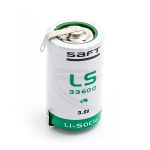 Liitiumaku SAFT LS33600CNR LiSOCl2 3,6 V 17000 mAh SL-780, SL-2780, TL-5930, ER34615S, XL-205L, SB-D02