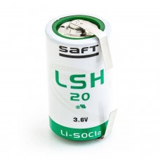 SAFTLSH20 D 3,6V Li-SOCl2 UM1, R20 suure voolutugevusega liitiumaku plaatidega SAFTLSH20 D 3,6V Li-SOCl2 UM1, R20 suure voolutugevusega liitiumaku plaatidega