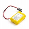Patarei BR-AGCF2W 6V 2200mAh on ette nähtud GE A06B-6093-K001, A98L-0031-001/L, Fanuc A98L-0031-001/L