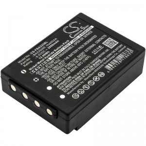 Asenduspatarei jaoks HBC Radiomatic Fub05AA 6V 2000mAh BA205000, BA205030, BA206000, BA206030, BA225000, BA225030