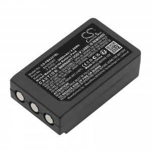 HBC Radiomatic aku BA202060 2,4 V 2000 mAh NiMh Patrol S Radiomatic RV lifti juhtseadme jaoks