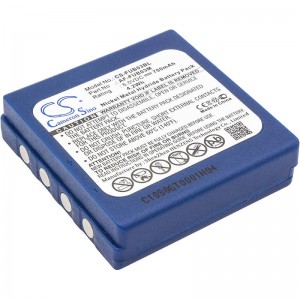 Aku jaoks HBC Radiomatic Fub03A 6V 700mAh BA203060, BA222060, KH68305500, FUA030