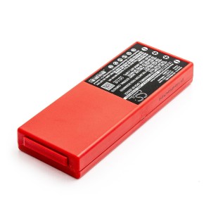 Aku jaoks HBC Radiomatic FUB10AA 2x6V 2000mAh BA213020, BA214060, BA214061, BA210040, BA211060