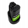 Green Cell Bosch 1600A004ZL, 1600A00X79, 1607A3506A, 2607337223 12V 3Ah Li-Ion Aku elektritööriistadele GBA GAS 10.8V-LI, GOP 12V, GSR 10.8V-Li, GWI 10.8V-Li Green Cell Bosch 1600A004ZL, 1600A00X79, 1607A3506A, 2607337223 12V 3Ah Li-Ion Aku elektritööriistadele GBA GAS 10.8V-LI, GOP 12V, GSR 10.8V-Li, GWI 10.8V-Li