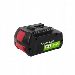 Green Cell Bosch varuaku 1600Z00038, 2607336091, 2607336092, 2607336170, 2607336235 18V 4.0Ah Li-Ion aku elektritööriistadele GSR 18V-LI, GSB 18V-LI, GDS 18 V-LI