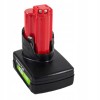 Green Cell Milwaukee Aku 4932451395, M12 B6 12V 6.0Ah Li-Ion elektritööriistade M12PCG, M12GG, C12JSR, M12 CDD, M12CPD jaoks.