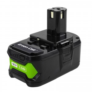 Green Cell RYOBI BPL-1815, BPL-1820G, BPL18151,BPL1820, P102, P103,P104, P107 18V 5.0Ah Li-Ion Aku elektritööriistadele BID-1801M, BID-180L, BID1821, BIW180 Green Cell RYOBI BPL-1815, BPL-1820G, BPL18151,BPL1820, P102, P103,P104, P107 18V 5.0Ah Li-Ion Aku elektritööriistadele BID-1801M, BID-180L, BID1821, BIW180