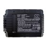 Aku Stanley FMC687L FMC688L 18V 5000mAh Li-Ion jaoks PCC680L FMC710D2-XE LBX20 FMC675B-XE FMC698B FMC761B-XE FMC770B-XE LBXR20